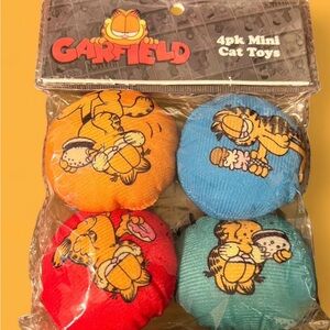 Nickelodeon Garfield 4pk Mini Cat Toys - NWT